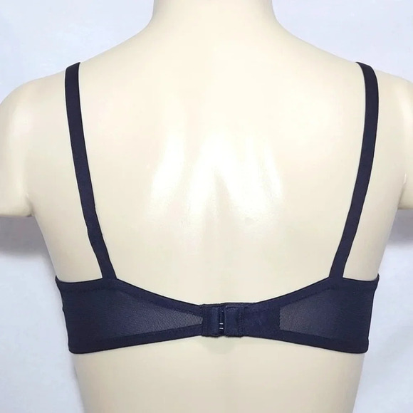 34D Vanity Fair Beautiful Embrace Average Cover UW Bra Black NWT - Picture 4 of 4